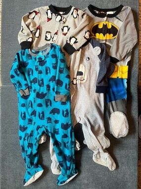 Carter’s Toddler Boy’s 18 Month Footie Pajamas